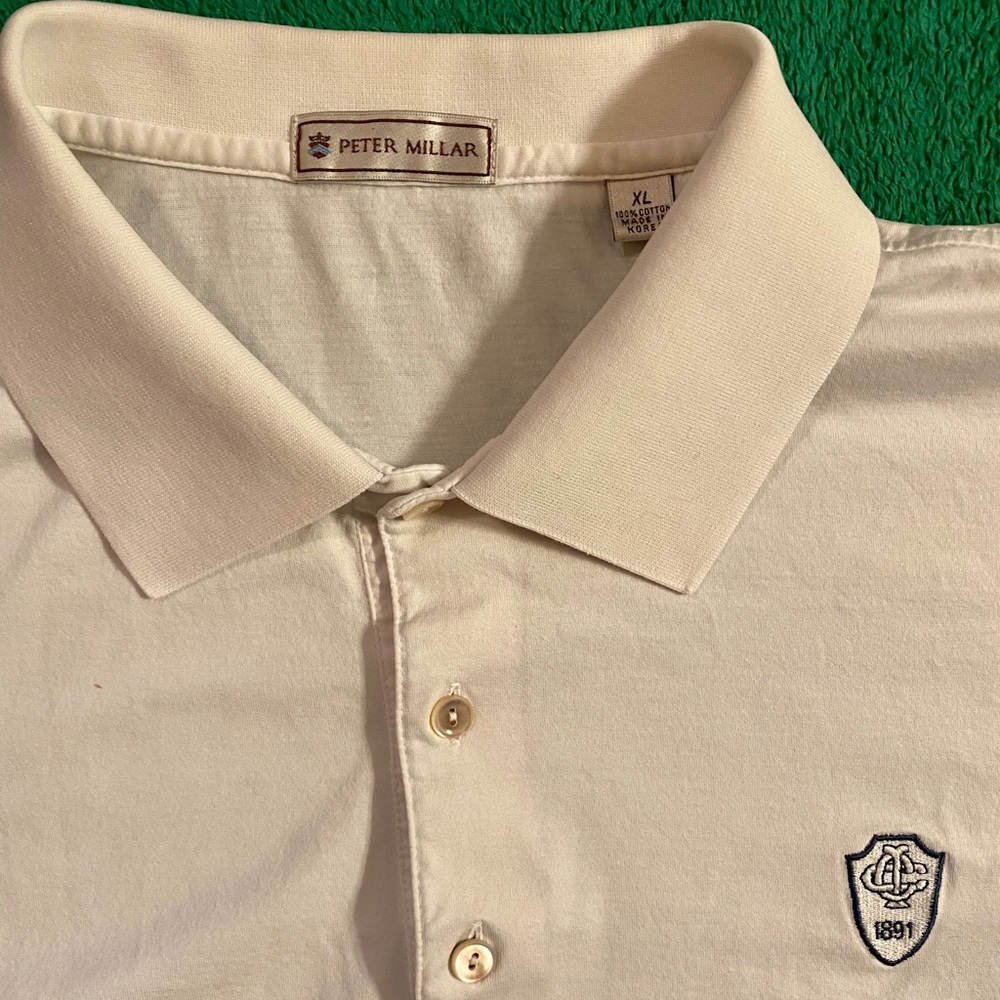 Peter Millar golf polo size XL